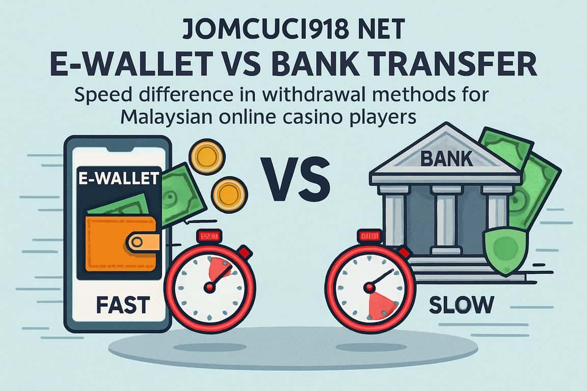 Jomcuci918 Net Review: E-Wallets vs Bank Transfers for Faster Withdrawals